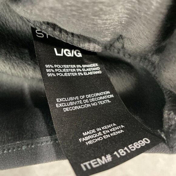 NEW Spyder Mens L Gray 1/4 Zip Pullover Sweatshirt Ribbed - Picture 5 of 9